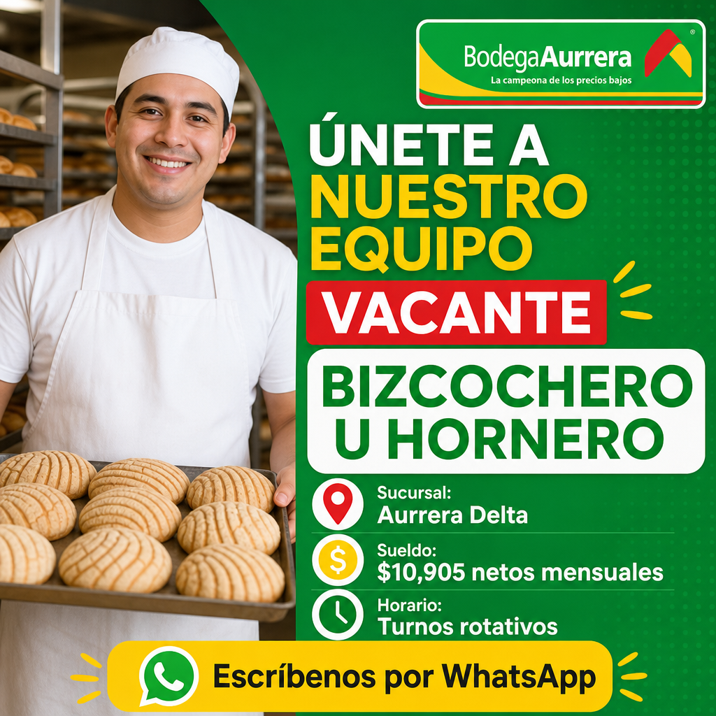 Vacante de Bizcochero u Hornero en León