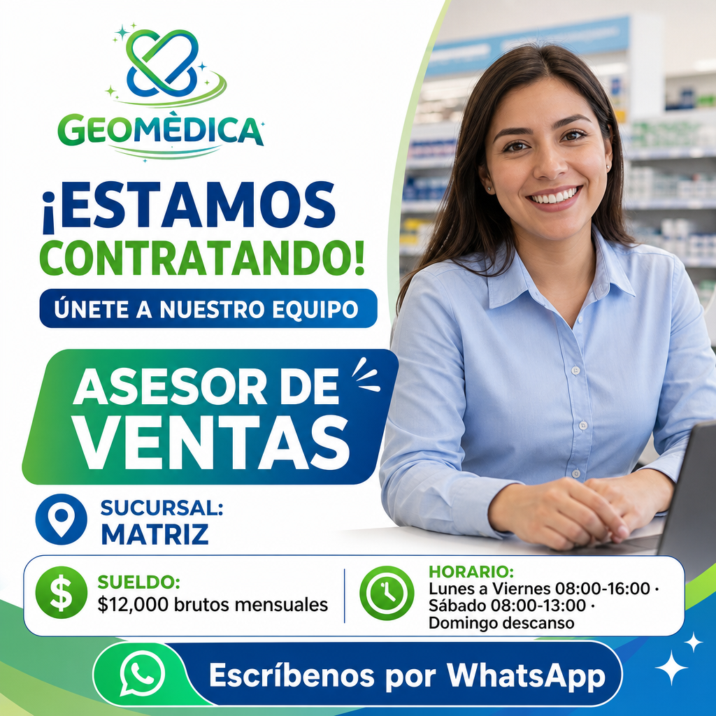 Vacante de Asesor de ventas en Guadalajara